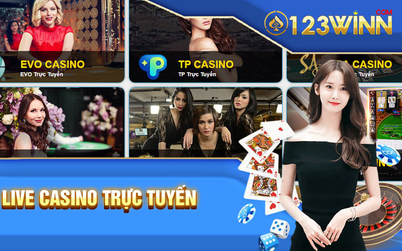 Live casino trực tuyến 123Win